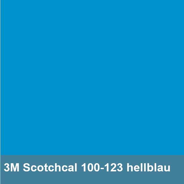 3M Scotchcal 100-123 hellblau