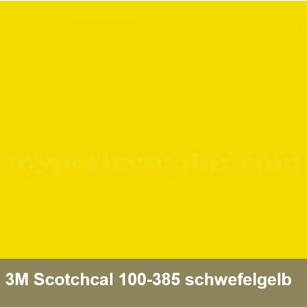 3M Scotchcal 100-385 schwefelgelb