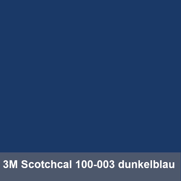 3M Scotchcal 100-003 dunkelblau